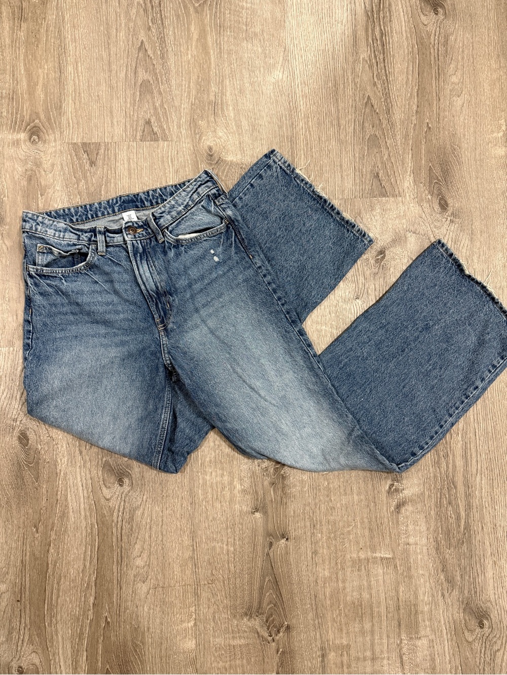 H&M Women's Blue relaxed fit Jeans